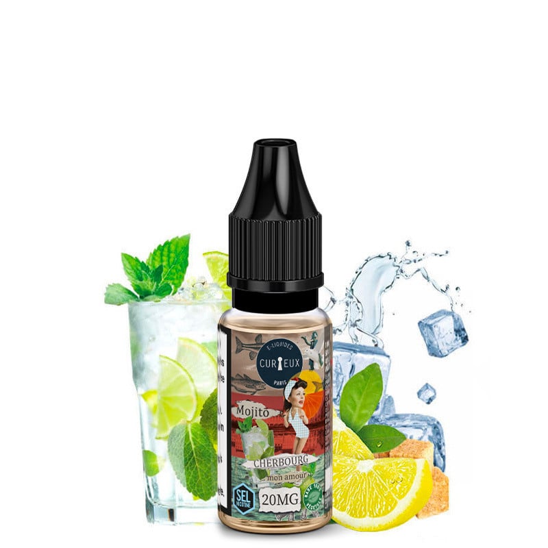 Mojito Cherbourg Mon Amour 10ml Nikotinsalze Hexagone by Curieux