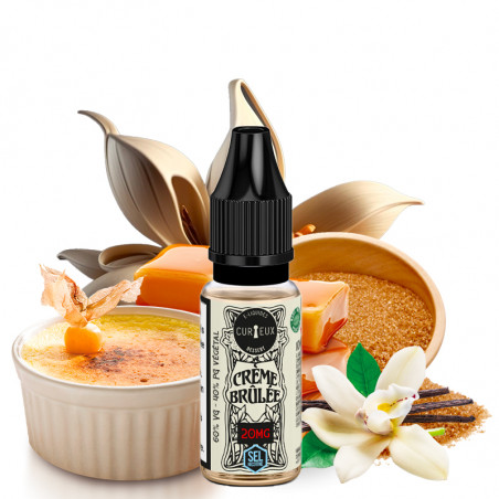 Crème Brûlée - Nikotinsalz - Édition Dessert by Curieux | 10ml