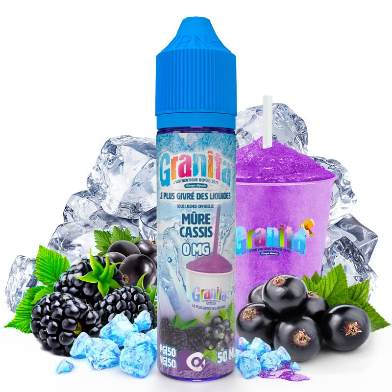 E-liquid Blackberry Blackcurrant - Granita 50 ml