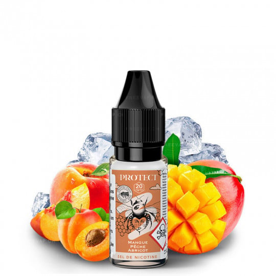 Mangue Pêche Abricot - Sels de nicotine - Protect | 10ml