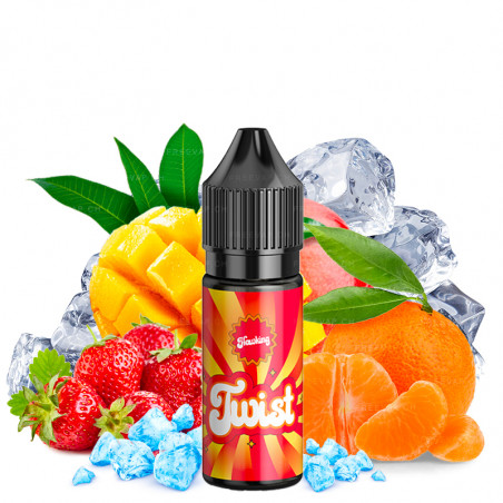 E-Liquid Hawking (Ananas, Erdbeere,Orange & Mango) - Twist By Flavor Hit | 10ml