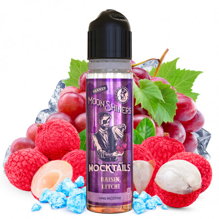 Grape Lychee - Mocktails by Moonshiners | 50 ml "Shortfill 60 ml"