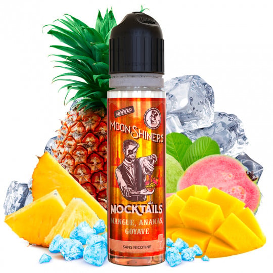 Mangue Ananas Goyave - Mocktails by Moonshiners | 50 ml "Shortfill 60 ml"