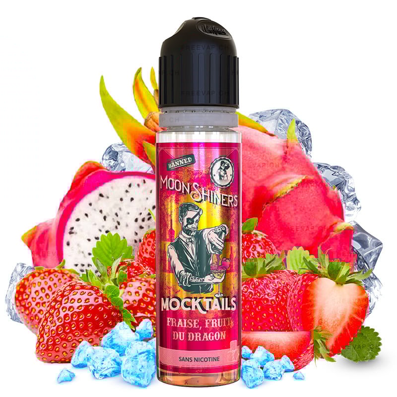 E-Liquid Erdbeere Drachenfrucht - Mocktails by Moonshiners | 50 ml