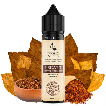 Legato (Kentucky Tobacco) - Black Note | 40 ml "Shortfill 60 ml"