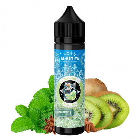 Mana Agua Herborist Edition (Minze, Kiwi, Anis & Chlorophyll) - Al-Kimiya | 50 ml "Shortfill 70 ml"