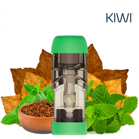 Kiwi Pod Kartuschen - Mint Tobacco - Kiwi Vapor | 2er Pack