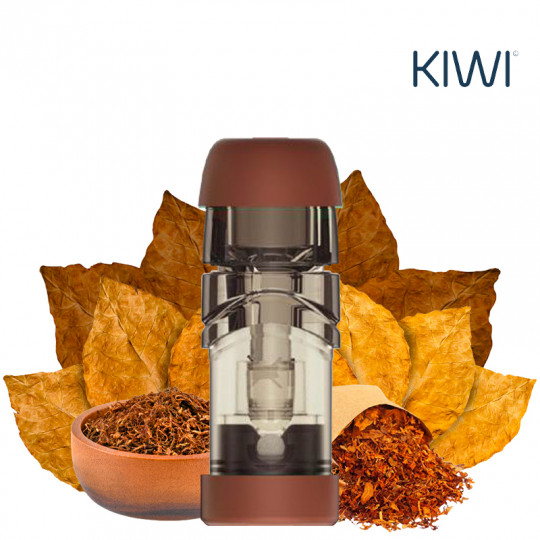 Kiwi Pod Cartridges - Dry Tobacco - Kiwi Vapor | x2 Pack