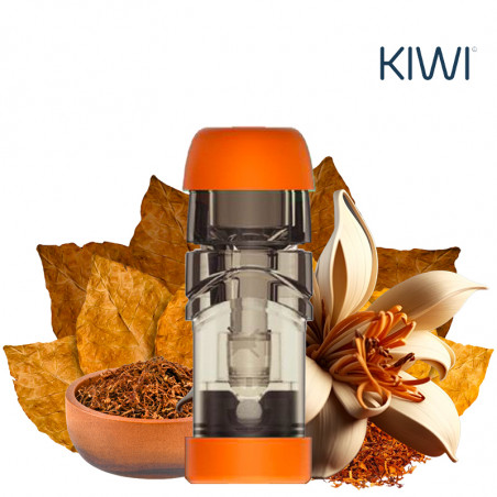 Cartouches Kiwi Pod - Vanilla Tobacco - Kiwi Vapor | Pack x2