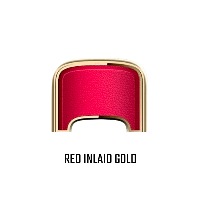 VMate E Kappe by Voopoo - Red Inlaid Gold