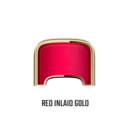 Red inlaid Gold