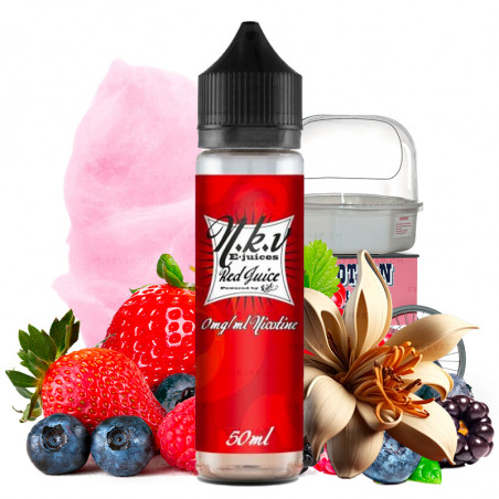 Red Juice (Rote Früchte, Zuckerwatte & Vanille) - NKV | 50 ml "Shortfill 60 ml"