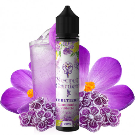 The Butterfly (Veilchen-Limonade) - Secret Garden by Secret's Lab | 50 ml "Shortfill 75 ml"