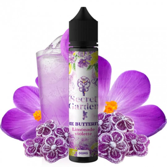 The Butterfly (Veilchen-Limonade) - Secret Garden by Secret's Lab | 50 ml "Shortfill 75 ml"