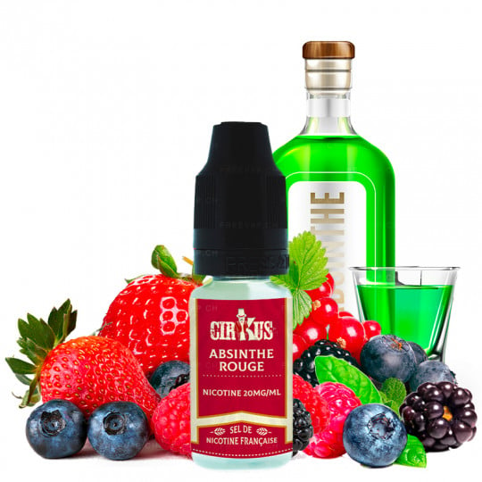 Absinthe rouge - Sels de nicotine - CirKus by VDLV | 10ml