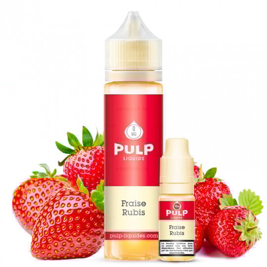 Ruby Strawberry - Pulp | 60 ml with nicotine Ruby Strawberry - Pulp | 60 ml with nicotine