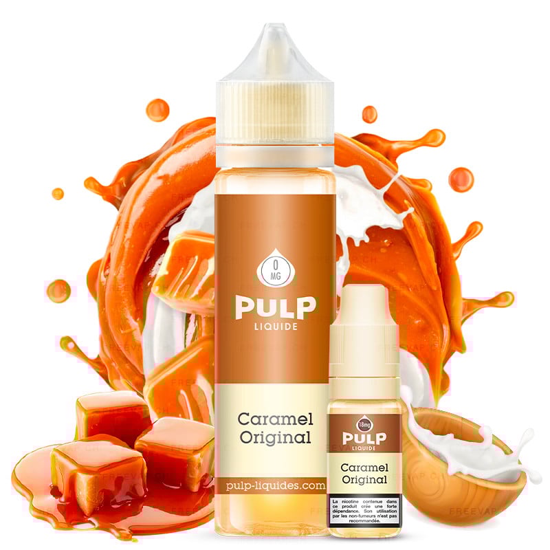 E-liquid Pulp Original caramel 60 ml - 3 mg