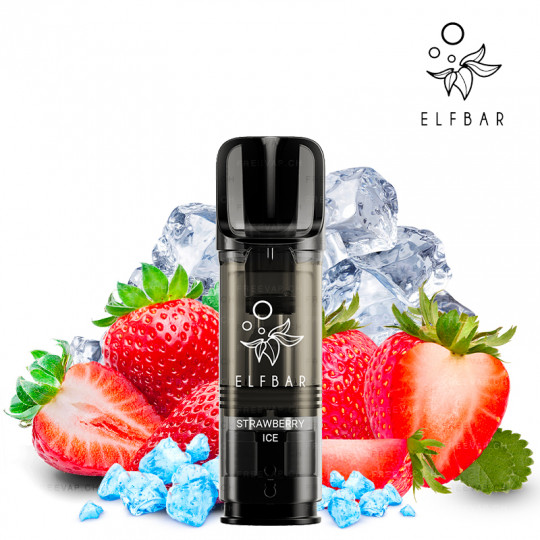 Cartridges Elfa Pro - Strawberry Ice - Elf Bar | x2 Pack