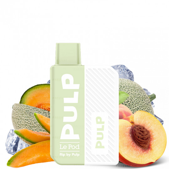 Starter Kit Pêche Melon Glacé - Le Pod Flip by Pulp