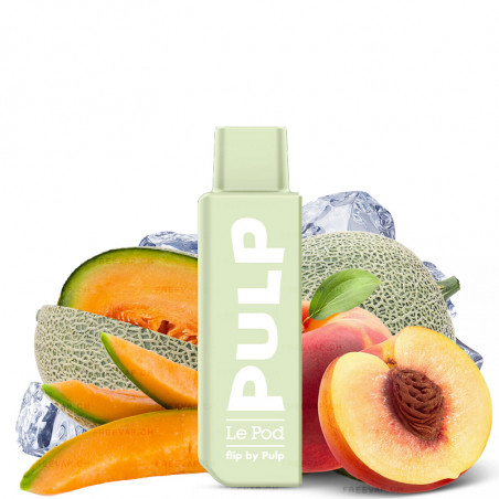 Frosted Peach Melon Cartridge - Le Pod Flip by Pulp