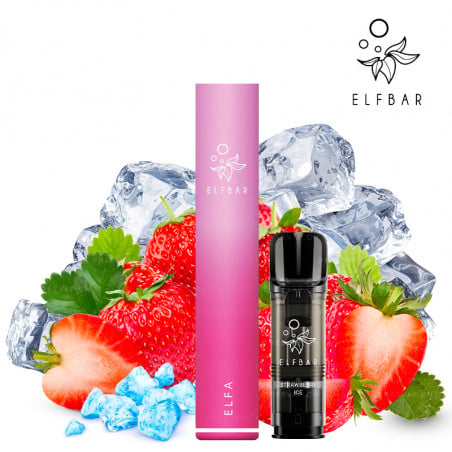 Kit Découverte Elfa Pro - Fraise Glacée - Elf bar