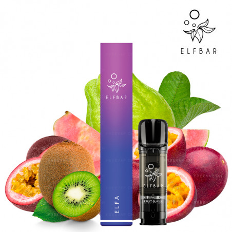 Elfa Pro Starter Kit - Passion Kiwi Guava - Elf bar - 20 mg/ml