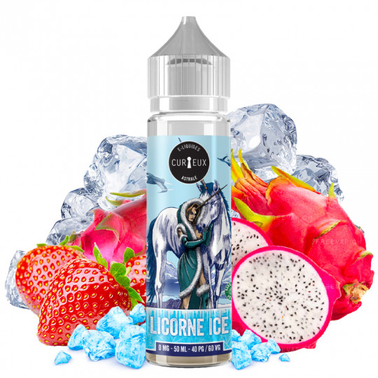 Licorne Ice - Édition Astrale by Curieux | 50ml "Shortfill 70 ml"