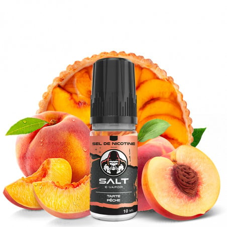 Pfirsich-Tarte - Nikotinsalze - Salt E-Vapor | 10 ml