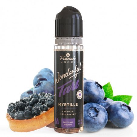 Blueberry - Wonderful Tart by Le French Liquide | 60 ml with nicotine