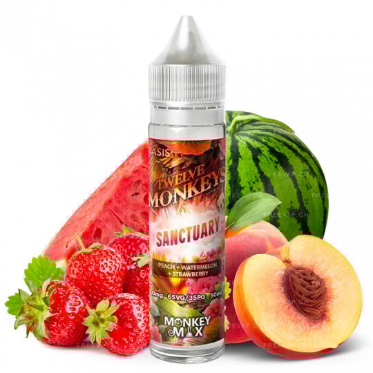 Sanctuary - Oasis by Twelve Monkeys | 50 ml "Shortfill 60 ml" Sanctuary - Oasis by Twelve Monkeys | 50 ml "Shortfill 60 ml"
