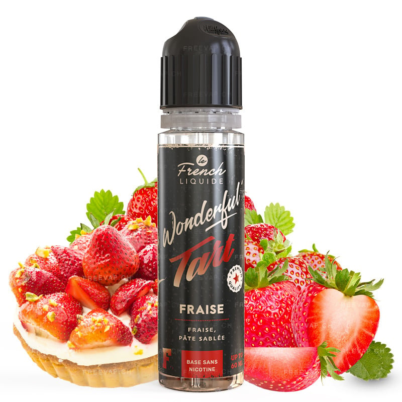 E-liquide Wonderful Tart Fraise 60 ml