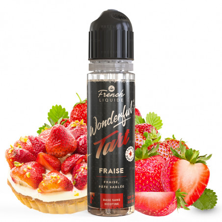 Erdbeere - Wonderful Tart by Le French Liquide | 60 ml mit Nikotin