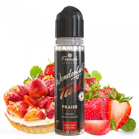 Erdbeere - Wonderful Tart by Le French Liquide | 60 ml mit Nikotin