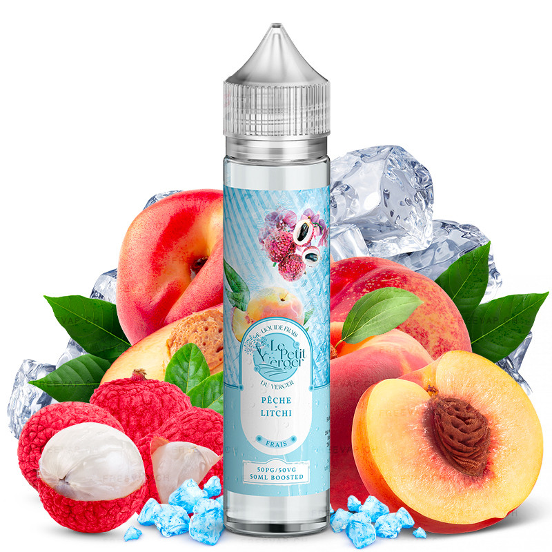 E-liquid Fresh Peach Lychee - Le Petit Verger by Savourea