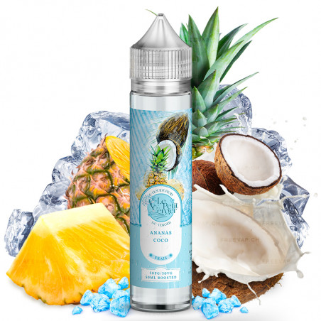 Ananas Kokos Fresh - Le Petit Verger by Savourea | 50 ml "Shortfill 70 ml"