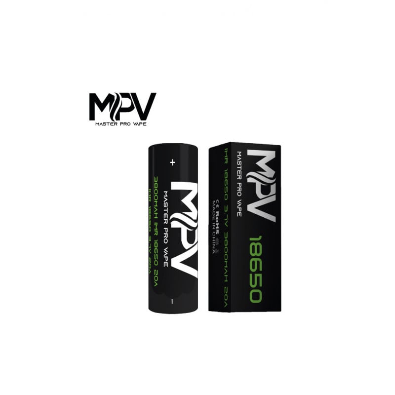 Accu 18650 3800 mAh 20A par Master Pro Vape