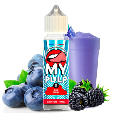 Blue Slush (Beeren & Ice) - My Pulp | 50 ml "Shortfill 75 ml"