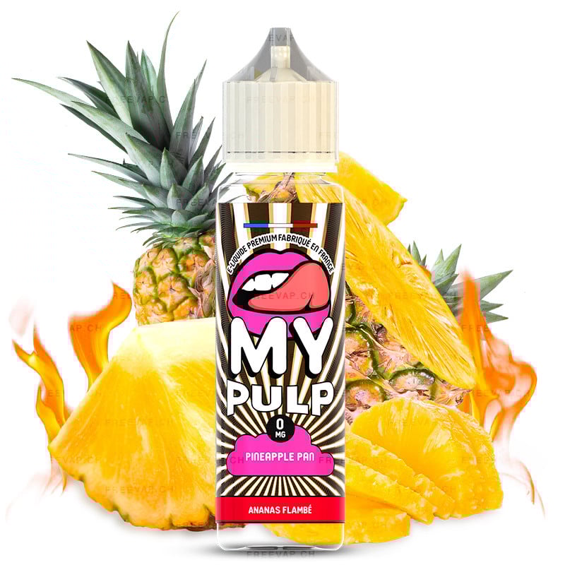 E-liquide Pineapple Pan My Pulp format 50 ml