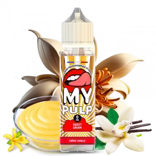 Sweet Cream - My Pulp | 50 ml "Shortfill 75 ml" Sweet Cream - My Pulp | 50 ml "Shortfill 75 ml"