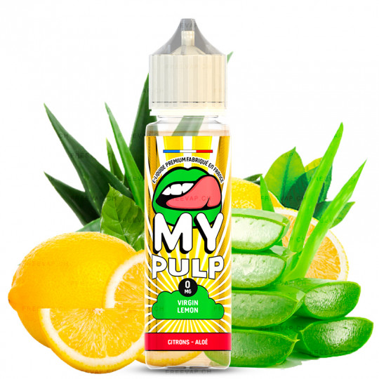 Virgin Lemon (Zitrone, Limette & Aloe Vera) - My Pulp | 50 ml "Shortfill 75 ml"
