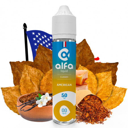 American - Alfaliquid | Classics | 50ml in 70ml