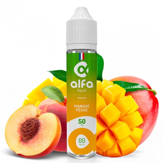 Mango Pfirsich - Alfaliquid | Fruchtig | 50ml in 70ml