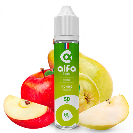 Apfel Birne - Alfaliquid | Fruchtig | 50ml in 70ml