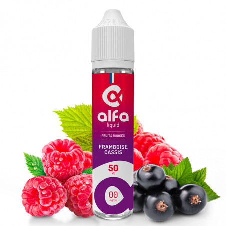 Himbeere Cassis - Alfaliquid | Rote Früchte | 50ml in 70ml