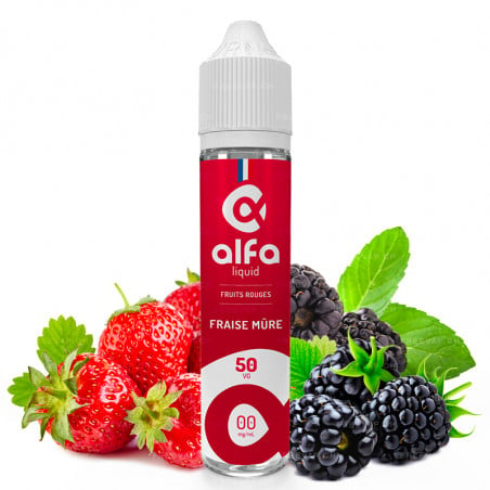 Erdbeere Brombeere - Alfaliquid | Rote Früchte | 50ml in 70ml