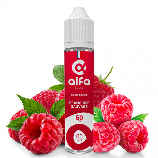 Framboise Sauvage - Alfaliquid | Fruits Rouges | 50ml in 70ml
