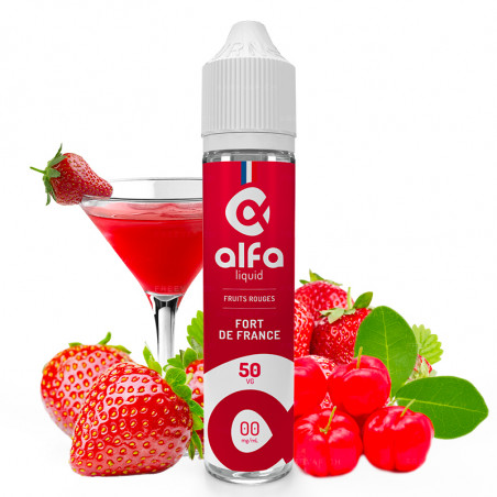 Fort de France - Alfaliquid | Fruits Rouges | 50ml in 70ml