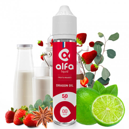 Dragon Oil - Alfaliquid | Rote Früchte | 50ml in 70ml