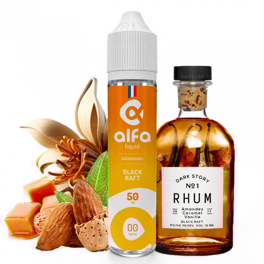 Black Raft - Alfaliquid | Süss | 50ml in 70ml Black Raft - Alfaliquid | Süss | 50ml in 70ml