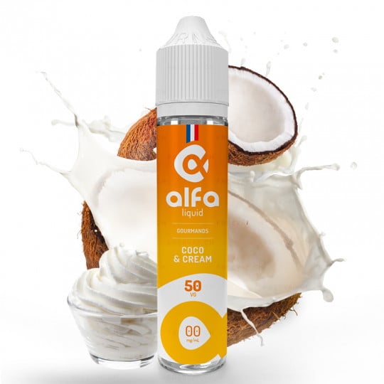 Coco & Cream - Alfaliquid | Gourmets | 50ml in 70ml
